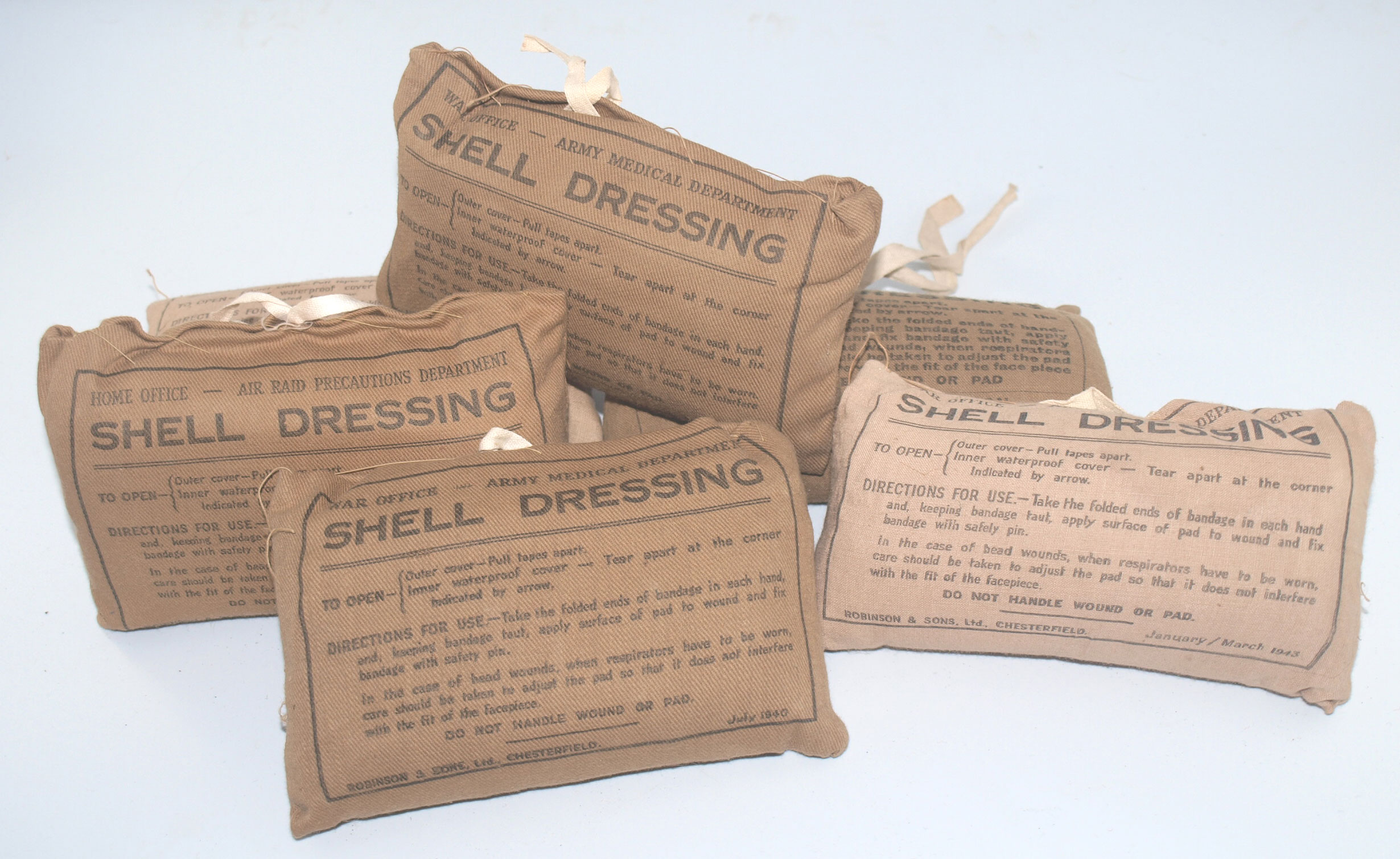 WD WW2 Shell Dressing - Sentimental Journey